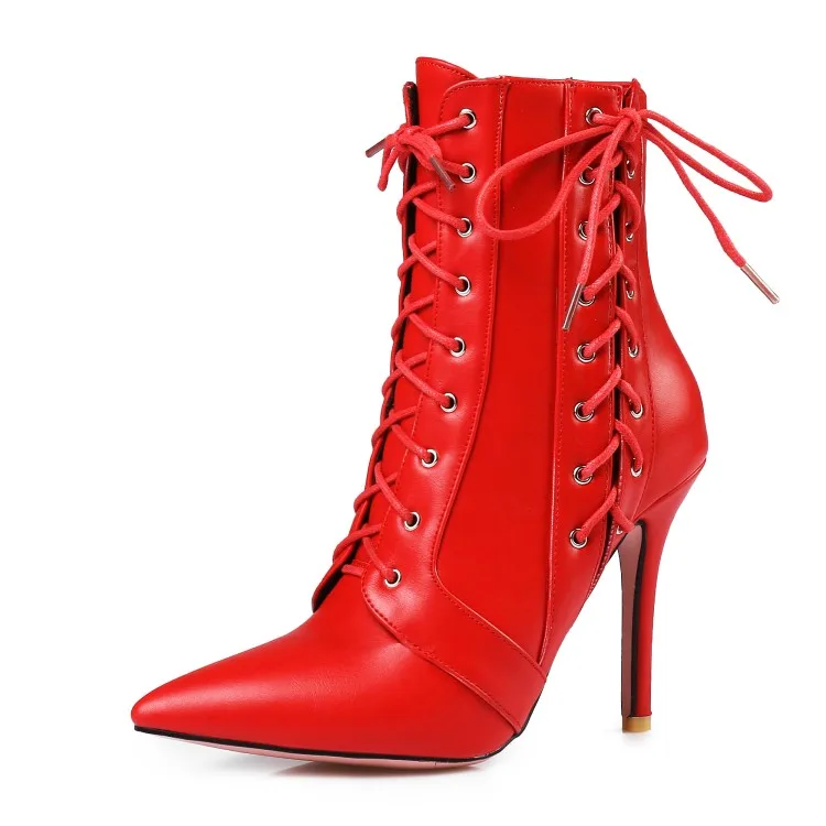 Женские ботинки на молнии большие размеры 9 10 11 16|Женские полусапожки| |