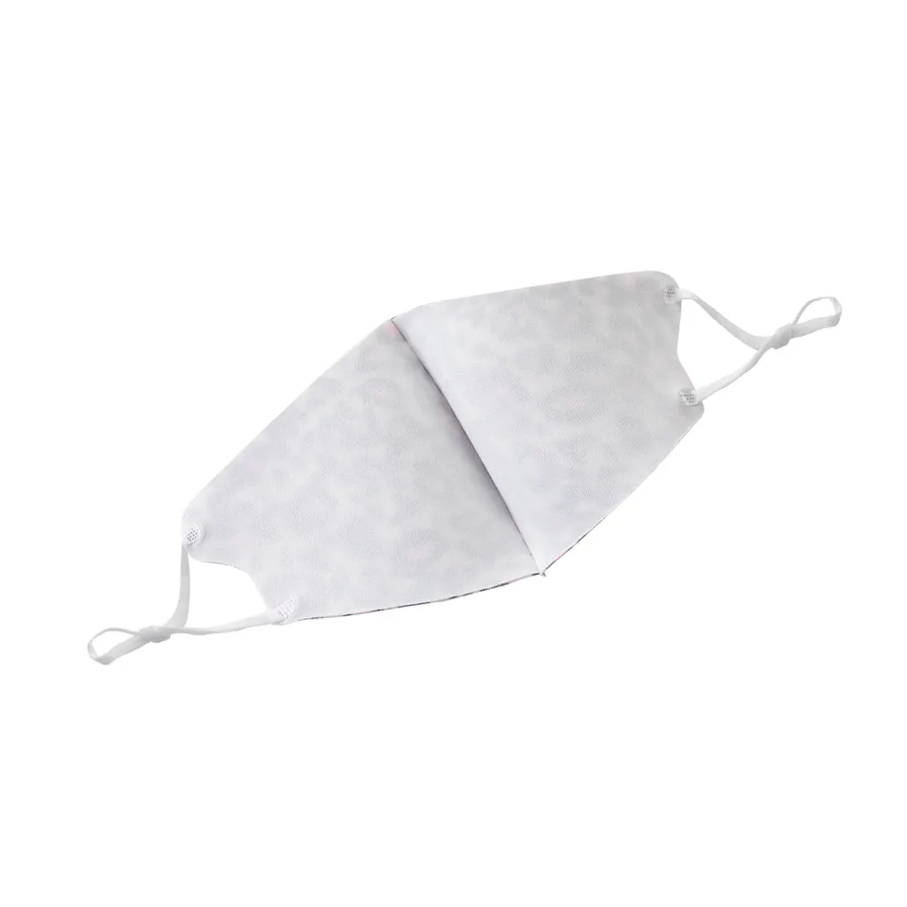 Маска с леопардовым принтом для мужчин и женщин многоразовая Пылезащитная