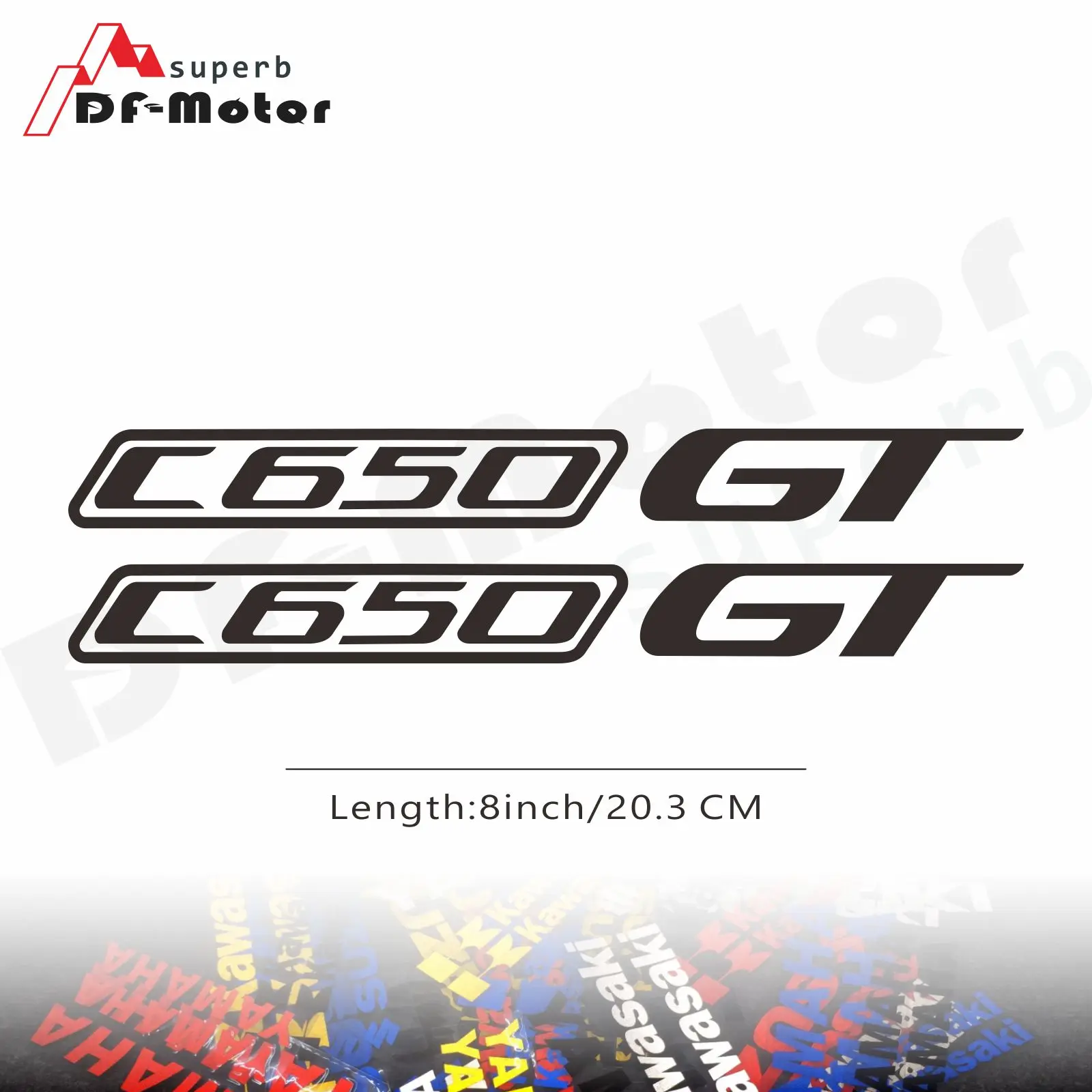 Светоотражающая наклейка 8 дюймов на мотоцикл автомобиль колеса шлем с