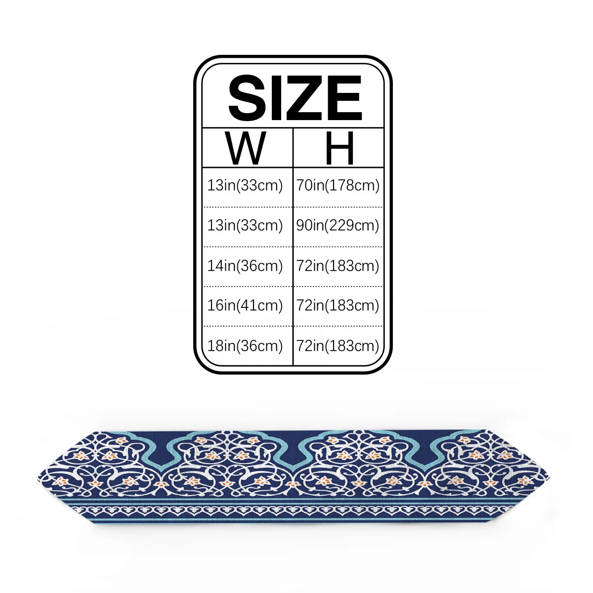 Узор религиозная культура цветок полоса любовь настольная дорожка