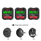 Тестер выходных отверстий HT107D с тестером розеток 90-250 В, автоматический детектор полярности электрического цепи, детектор выключателя