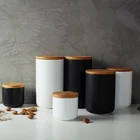 Герметичный керамический контейнер для хранения кофе, чая, конфет, соль, специи, злаки с крышкой, кухонные сосуды для хранения 2608001000 мл
