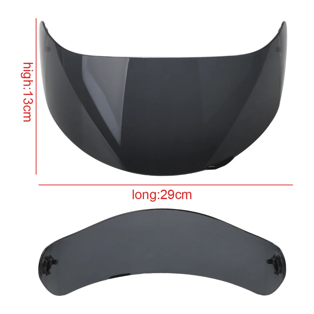 

LEEPEE Motorcycle Anti-scratch Wind Shield Helmet Lens UV Protection Anti-fog Full Face Windproof Dustproof For K1 K3SV K5