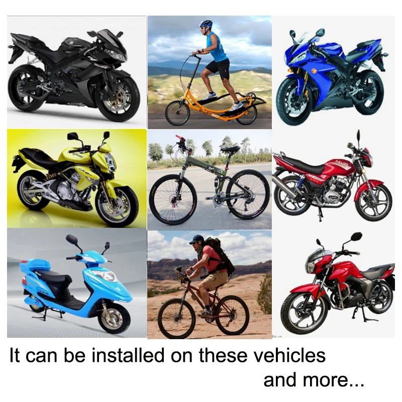 Держатель для телефона на руль мотоцикла или велосипеда крепление зеркало