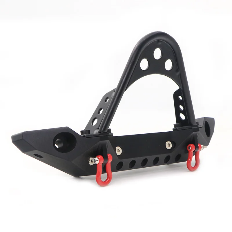 

Traxxas Trx-4 Metal Front And Rear Bumper For 1:10 Rc Crawler Car Axial Scx10