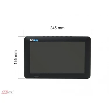 Портативный телевизор 9&quot DVB T2 AVS090CM|Спортивный и портативный GPS| |