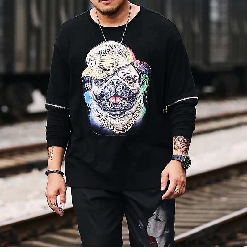 Модный бренд Мужская толстовка уличная одежда топы хлопок хип хоп повседневная