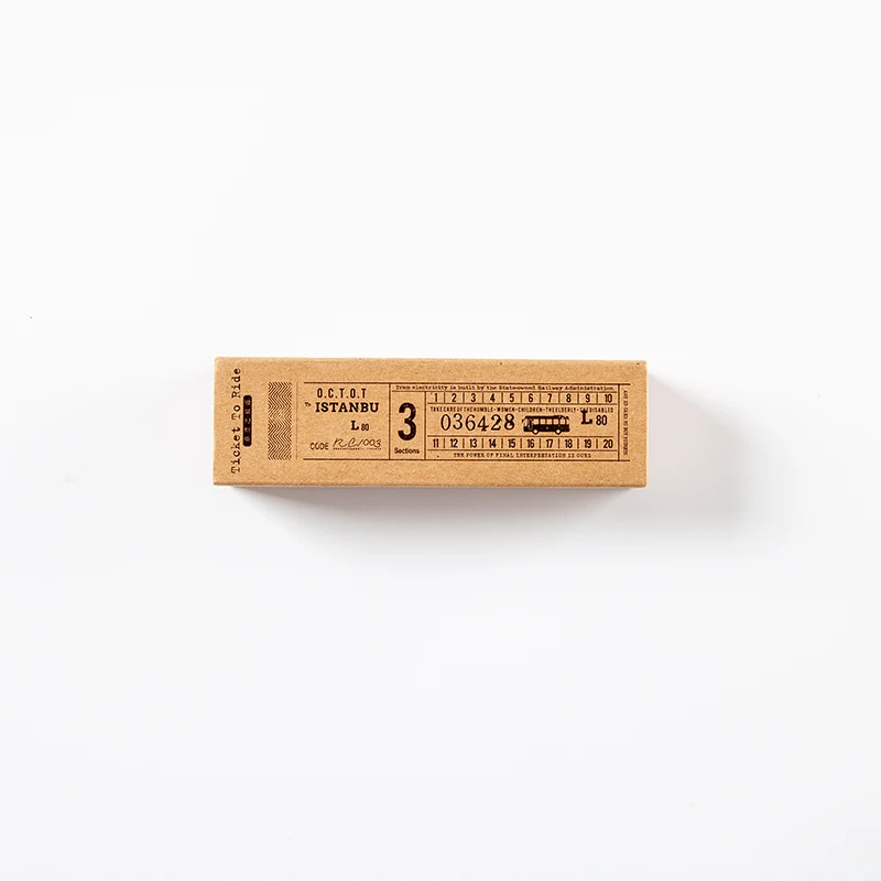 Винтажная серия билетов Тур печать канцелярские товары креативные путешествия