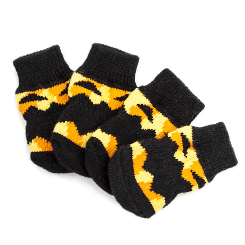 

Pet Cotton Socks Dog Cotton Socks Pumpkin Cotton Socks Decoration Socks XL
