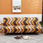 Покрывало для дивана из спандекса без подлокотника, складной эластичный чехол на диван, современный домашний декор, для гостиной