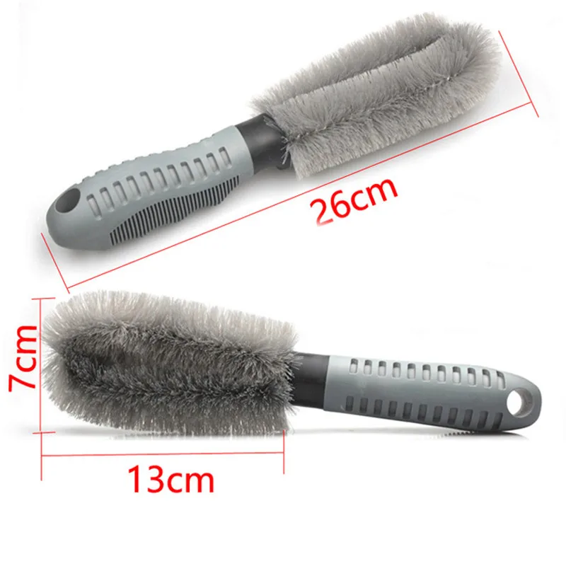 Щетка для чистки обода автомобильных шин пластиковая ручка инструмент очистки