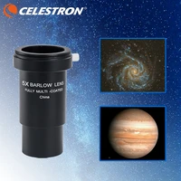 celestron all metal 5x barlow eyepiece astronomical telescope plosser 1 25 inch 31 7mm telephoto eyepiece high times