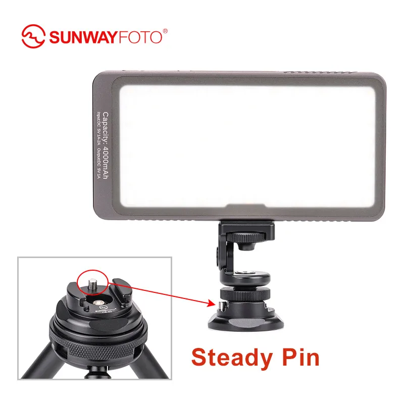 Адаптер холодного башмака SUNWAYFOTO CB-02 кронштейн для вспышки аксессуары штатива