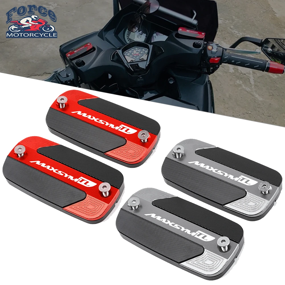 

For SYM MAXSYM TL 500 TL500 2020 Motorcycles Accessories Front Brake Reservoir Fluid Tank Cover Oil Cup Cap