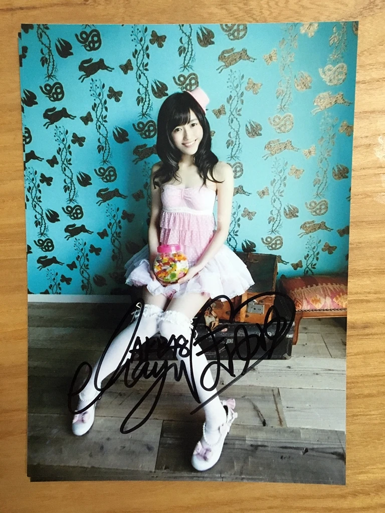 Автографом Mayuyu offen Mayu фото с автографом 5*7 14 версий 0620200 | Дом и сад