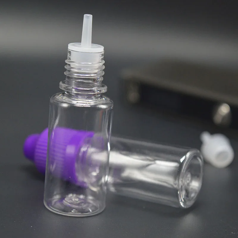 10 мл маленькая пластиковая капельная бутылка сжимаемая жидкая капля защищенная
