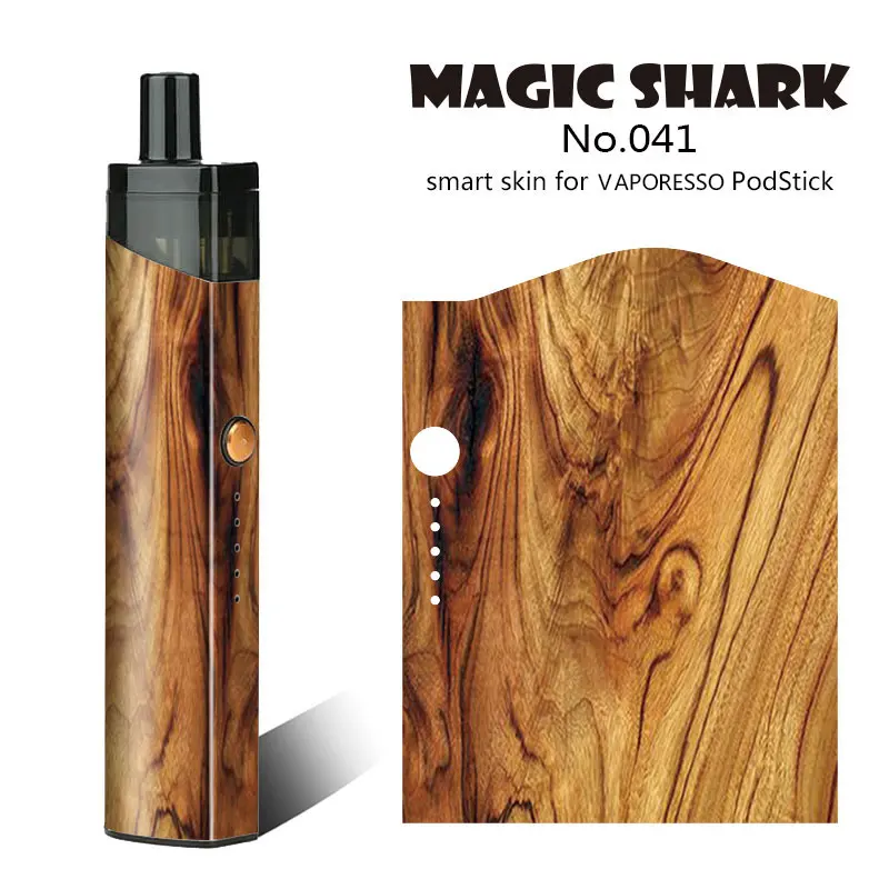 Чехол для вейпа Maigc из ПВХ с изображением акулы дерева цветка милитари дьявола