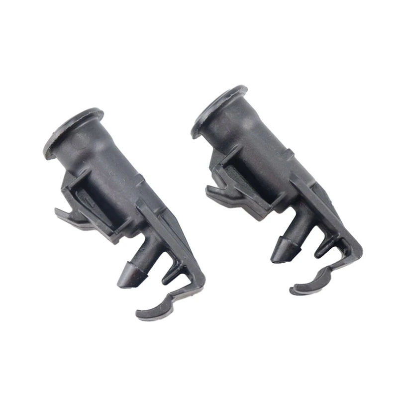 

2Pcs Windshield Washer Spray Nozzle Black Fit for Ssangyong Korando C New Actyon 2011+ 7842334000