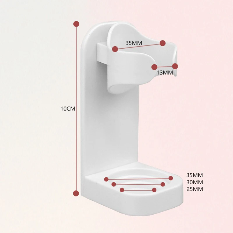 

1PC Creative Wall Mount Electric Toothbrush Holder Fashion Traceless Stand Rack Electric Toothbrush Body Base Stander Save Space