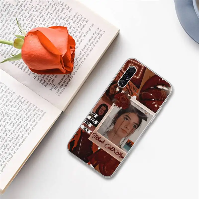 

Charli DAmelio girl Customer Phone Case For Samsung A S M Note 9 10 20 fe 21 71 30 ultra plus 5g 11 31 51 s