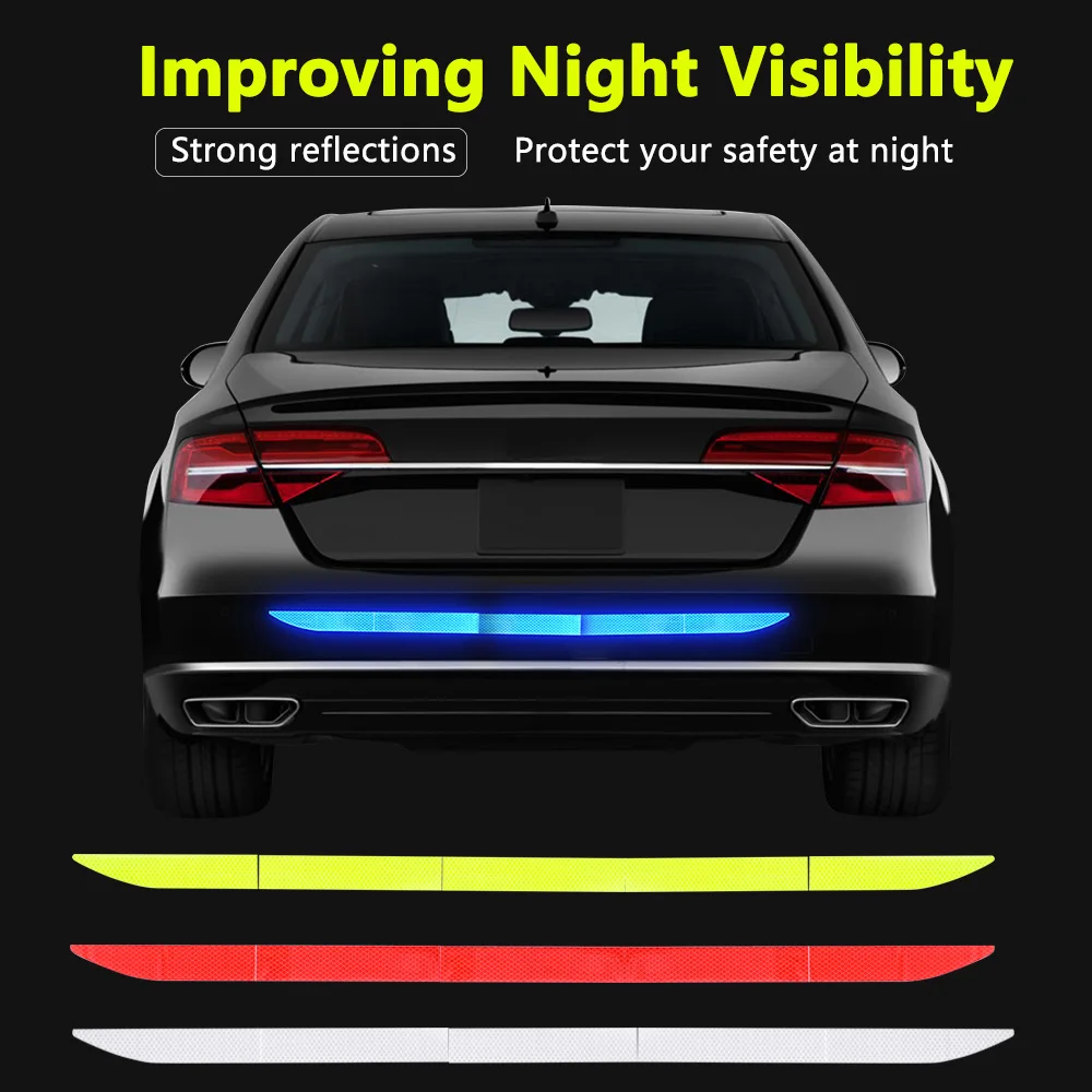 Защитная Предупреждение та Nano Светоотражающая наклейка для автомобиля 5 шт. |