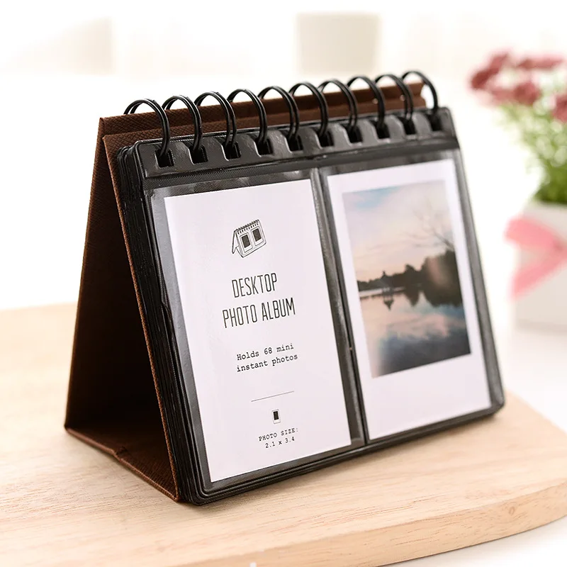 Настольный Фотоальбом Polaroid Mini настольный фотоальбом с календарем 3-дюймовый