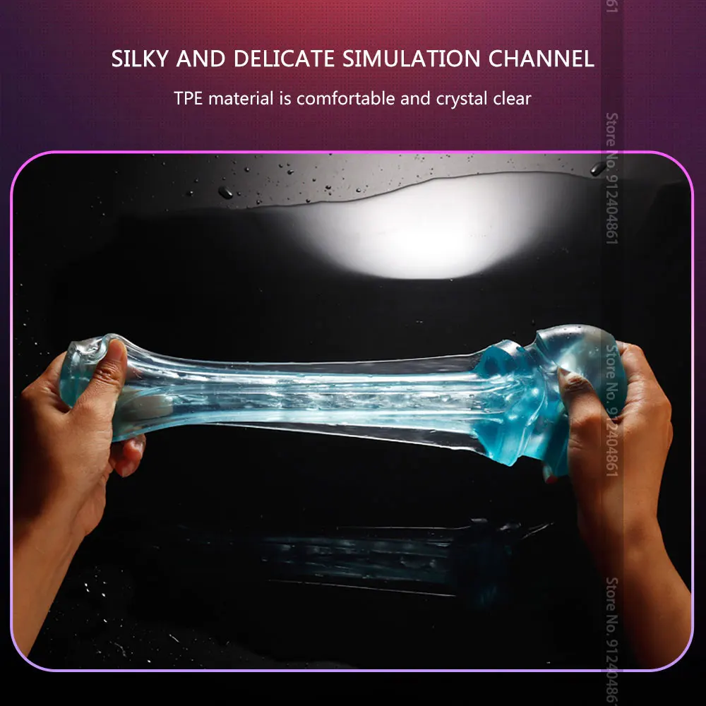 Многоразовый Мужской мастурбатор чашка мягкая киска секс-игрушка Реалистичная