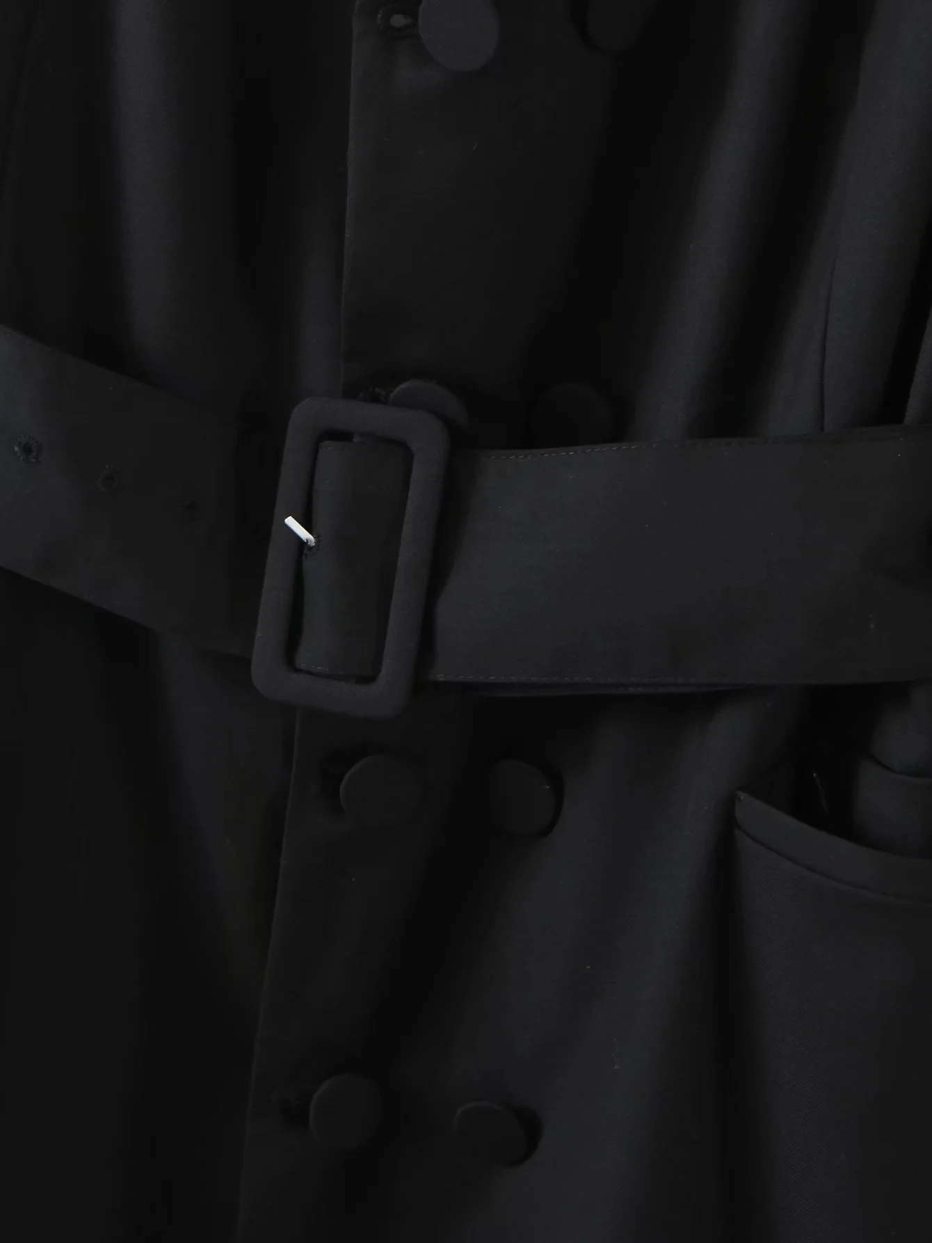 

Elegant Belt black blazer dress Women lon sleeve office dress casual Double Breasted mini dress winter korean 2020