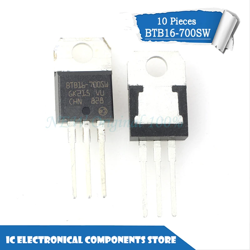 

New original BTB16-700SW TO-220 IC 10pcs/lot