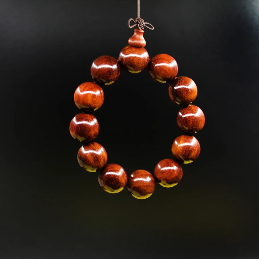 Натуральный браслет из деревянных бусин лечебный Баланс йога для медитации и