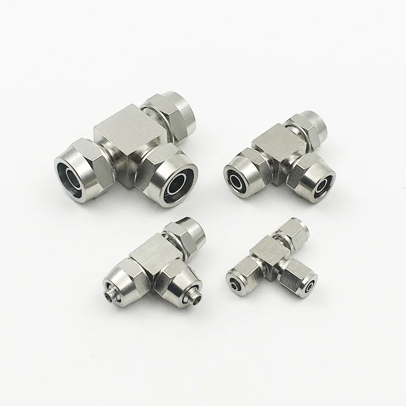 1 шт. искусственные бриллианты Т образный PE Пневматический разъем Быстрый