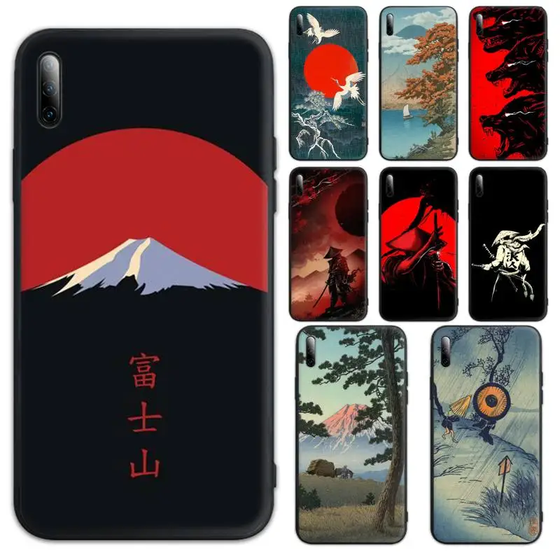 

Japan Japanese Art Phone Case For Redmi 9 9a 5 6 6a 4x 7 7a 8a note 4 8 9 10 K30 pro T Cover Fundas Coque