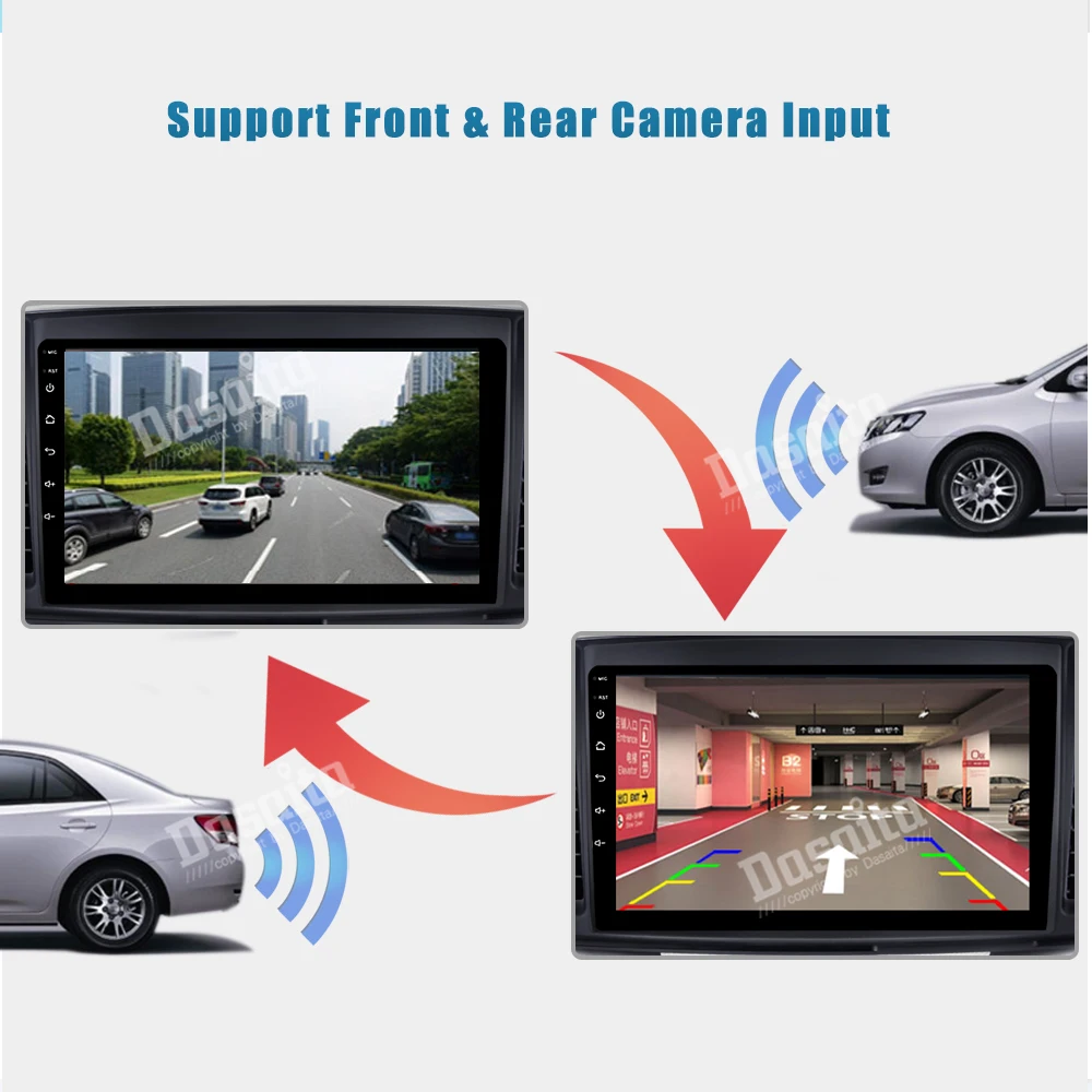 Автомобильный GPS плеер Dasaita 9 &quotAndroid 0 Navi для Volkswagen VW Tiguan 2010 2015 с 2G 16G