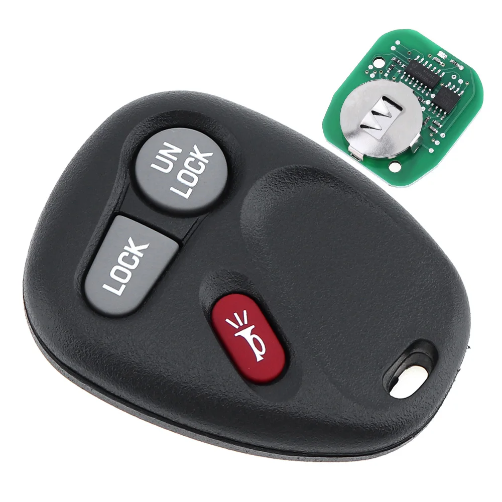 315 МГц 3 кнопки черный ключ без ключа дистанционный Автомобильный подходит для