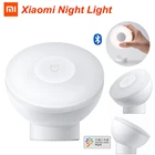 Светодиодный ночник Xiaomi Mi Mijia 2, Bluetooth версия, магнитная притягательная лампа, 360 файлов, регулируемый инфракрасный датчик движения тела