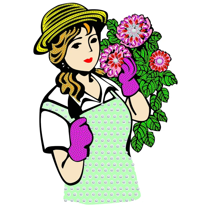 

Новое поступление, набор для алмазной живописи «Девочка с единорогом», Алмазная мозаика, вышивка стразы, настенное искусство