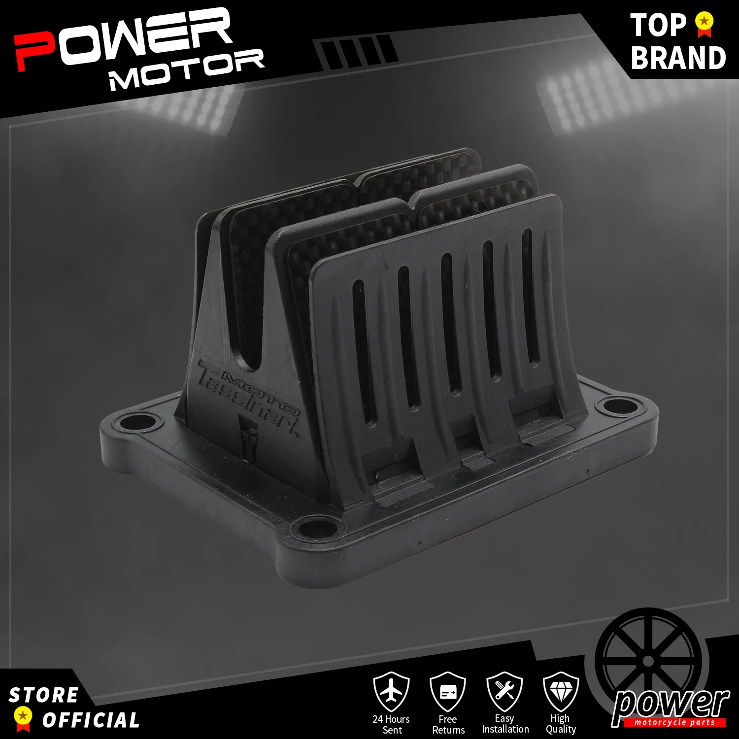 Мотоциклетный тростниковый клапан из углеродного волокна V-пинцет 4R Honda NSR125 150 JC20