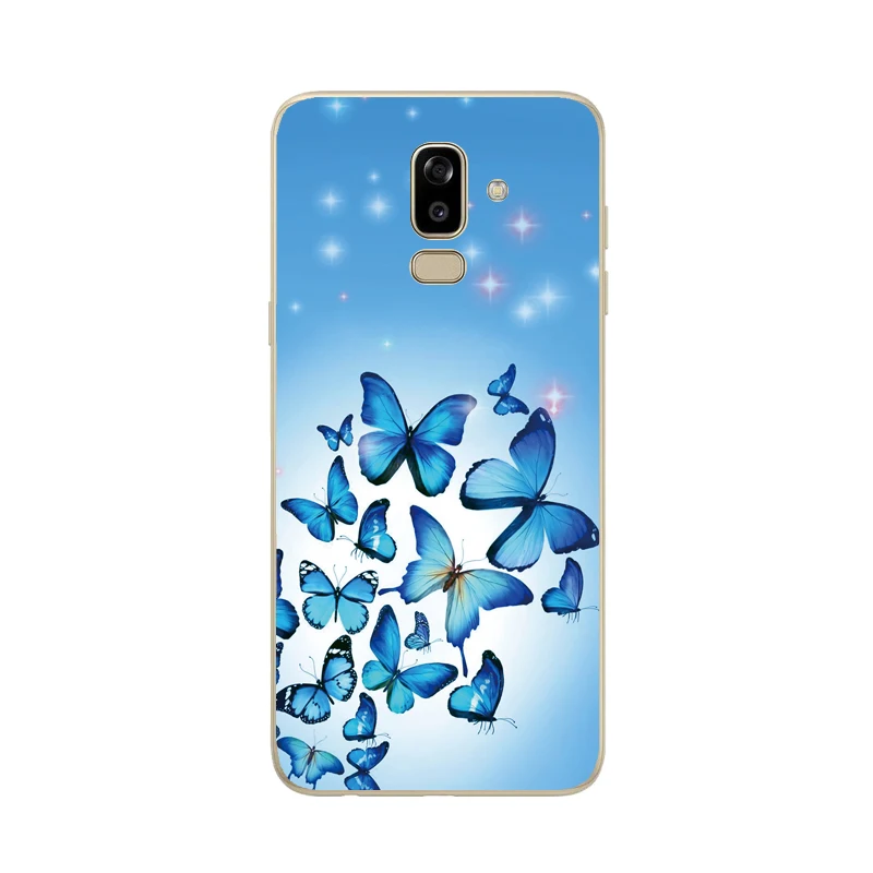 Чехол для samsung Galaxy J8 2018 чехол j810 j810f sm-j810f Силиконовая задняя крышка TPU Fundas телефона