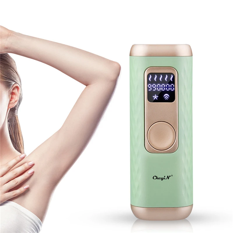 

CkeyiN Cooling Laser Epilator IPL Permanent Hair Removal Handset Pulse Painless Hair Remover Women Depilation Device for Armpit