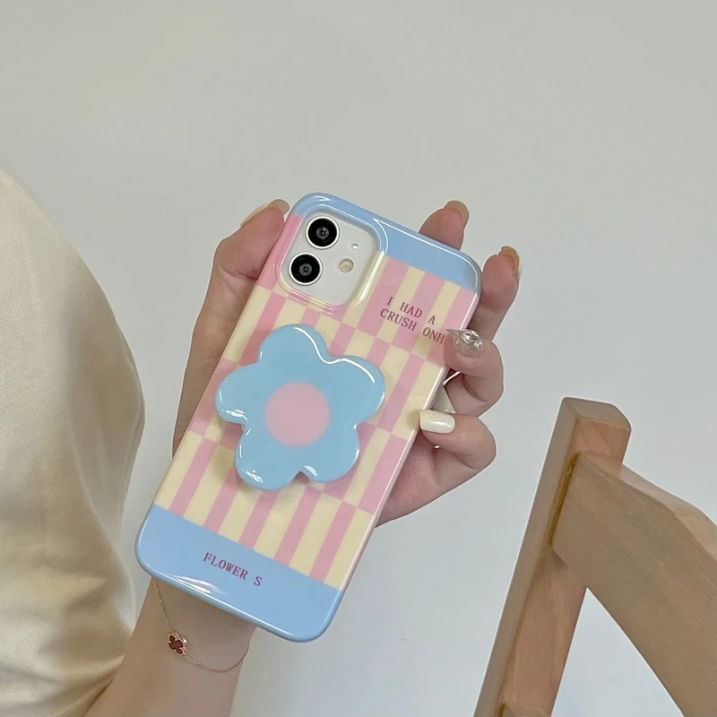 

3D милый чехол в стиле ретро с цветочным рисунком для телефона iPhone 12 Pro Max 11 Pro Max X Xs Max Xr 7 8 Puls SE 2020, чехлы, мягкий чехол из ТПУ