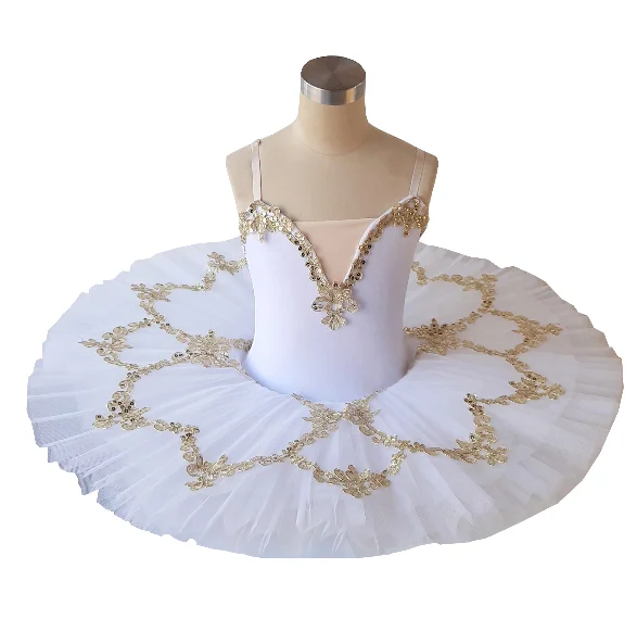 

Pink Blue White Ballerina Dress Professional Ballet Tutu Child Kids Performance Clothes Ballet Costume Dancewear Outfits Girls