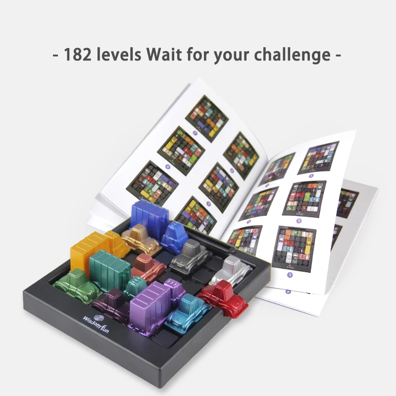 Гоночная игра-головоломка с логическим мышлением гоночная часами развивающая