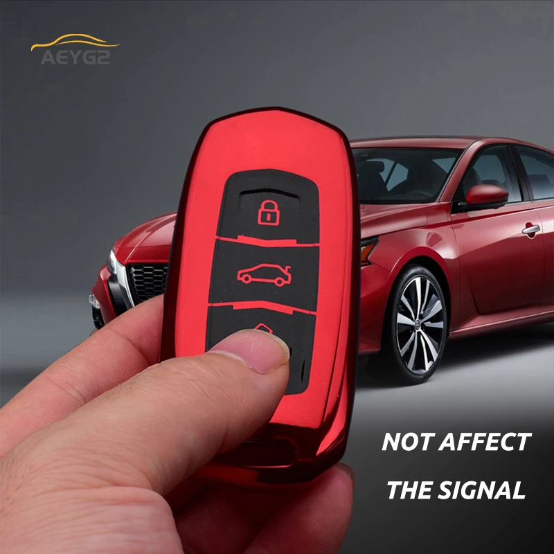 

Soft TPU Car Remote Key Full Cover Case Shell For Geely Atlas Boyue NL3 EX7 Emgrand X7 EmgrarandX7 SUV GT GC9 Borui Accessories