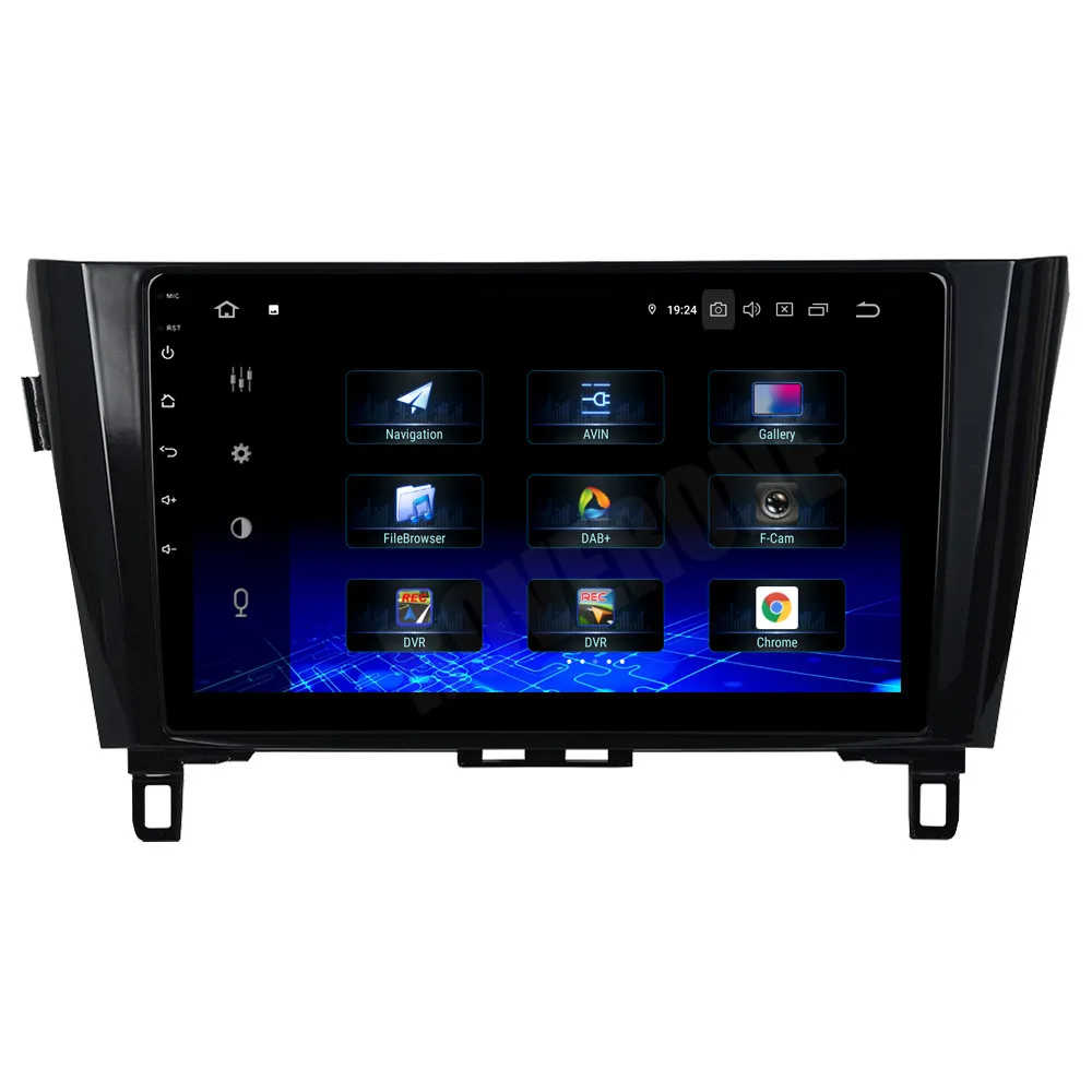 RoverOne для Nissan Qashqai 2014 2015 2016 2017 Octa Core Pure Android 10 Авто Радио Стерео GPS навигация |