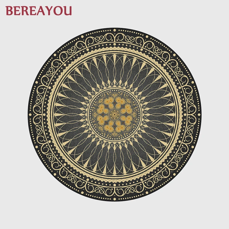 Круглые ковры Марокко ковер для спальни стиль бохо гостиной этнический