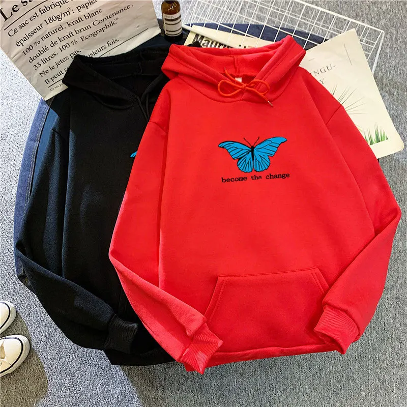 Women Sweetshirts Fall Winter Blouse Hoodies Long Sleeve Hoodies Graphic Crewneck Clothes Oversized Hoodie Casual Sweatshirts