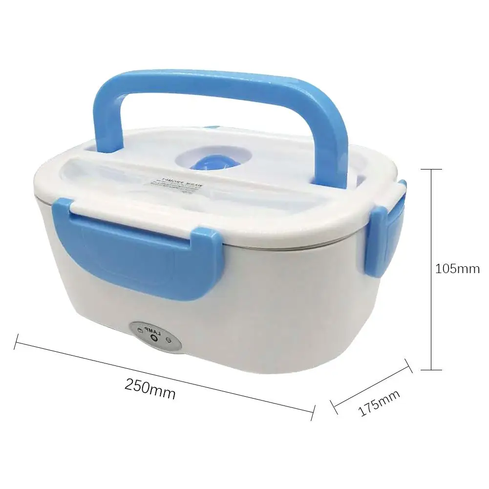 

Lunch Box Food Container Portable Electric Heating Food Warmer Heater Rice Container Dinnerware Container Heater Bento Box Set