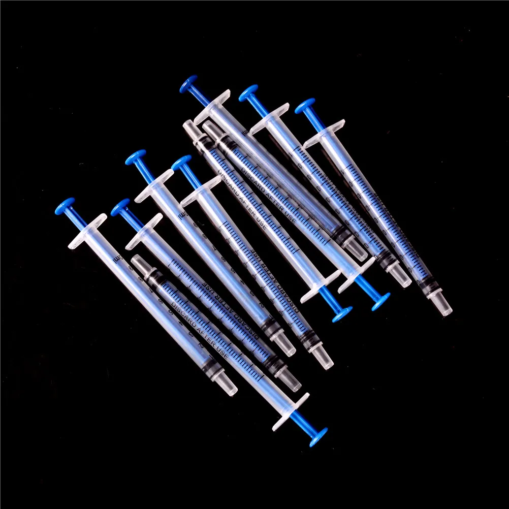 10 шт одноразовый пластиковый тонкий питательный шприц для кухни приготовления