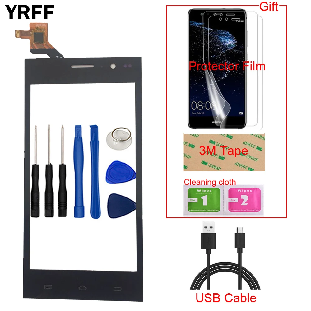 Мобильный Сенсорный Экран 4 5 дюйма для высокой Zera S Power сенсорный экран переднее