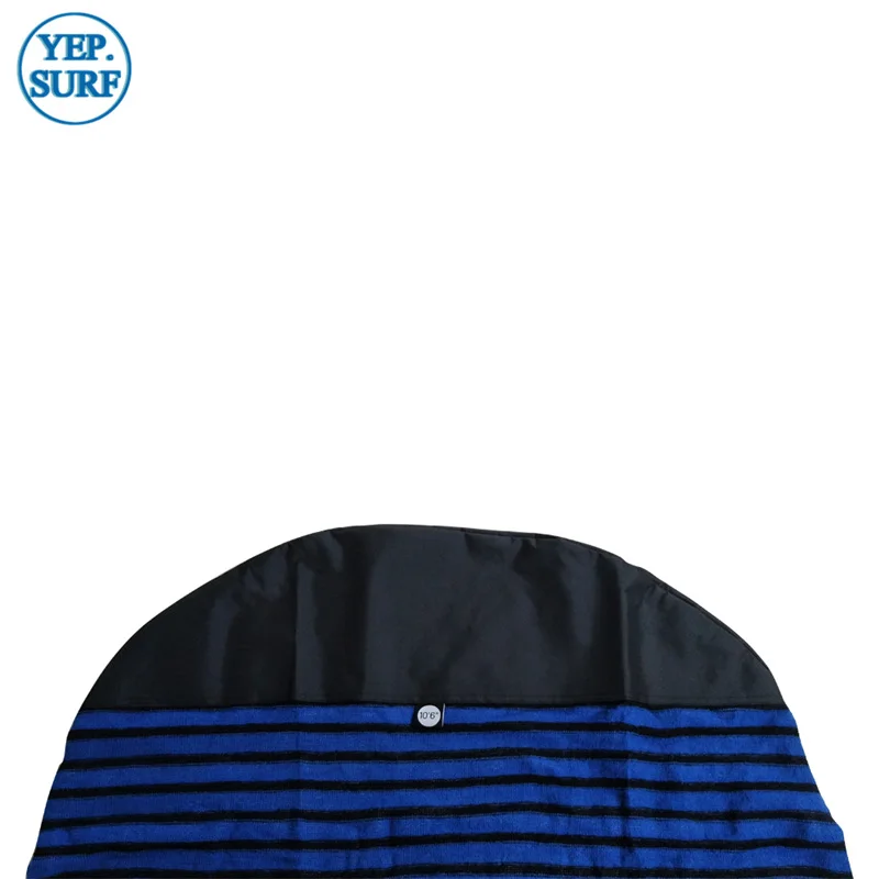 SUP носки для серфинга 10 6 х82 см черные с синим/синим белым искусственным светом